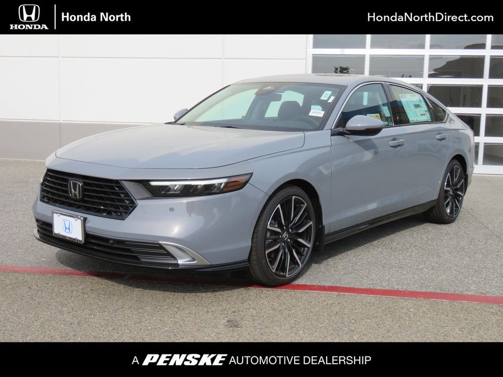 2025 New Honda Accord Hybrid Touring Sedan at Serving