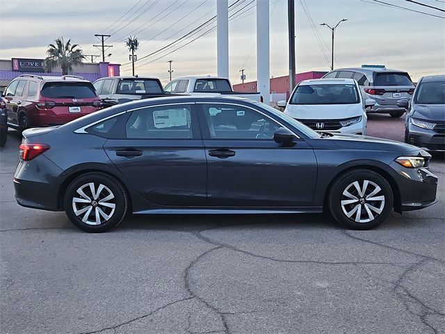 2025 Honda Civic Sedan LX CVT - 22734485 - 4