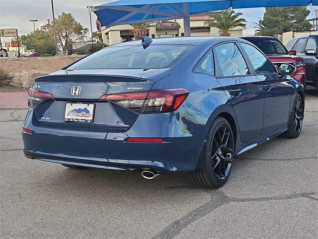 2025 Honda Civic Sedan Sport CVT - 22667530 - 3