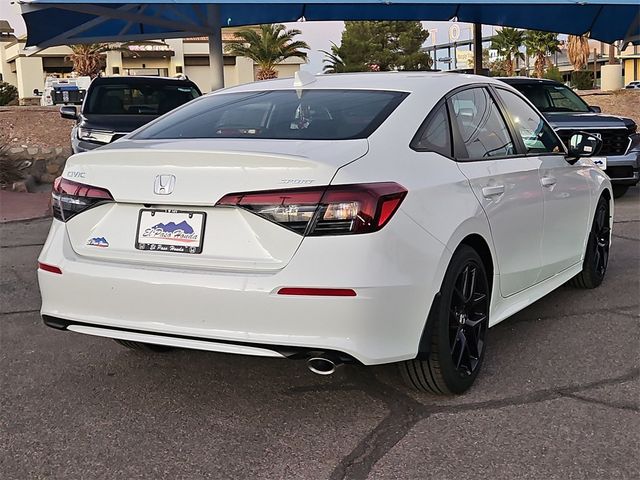 2025 Honda Civic Sedan Sport CVT - 22667536 - 3