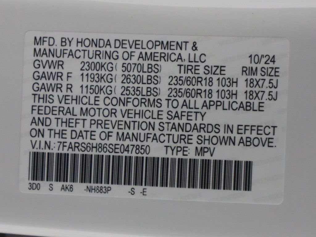 2025 Honda CR-V Hybrid Sport-L AWD - 22650137 - 52