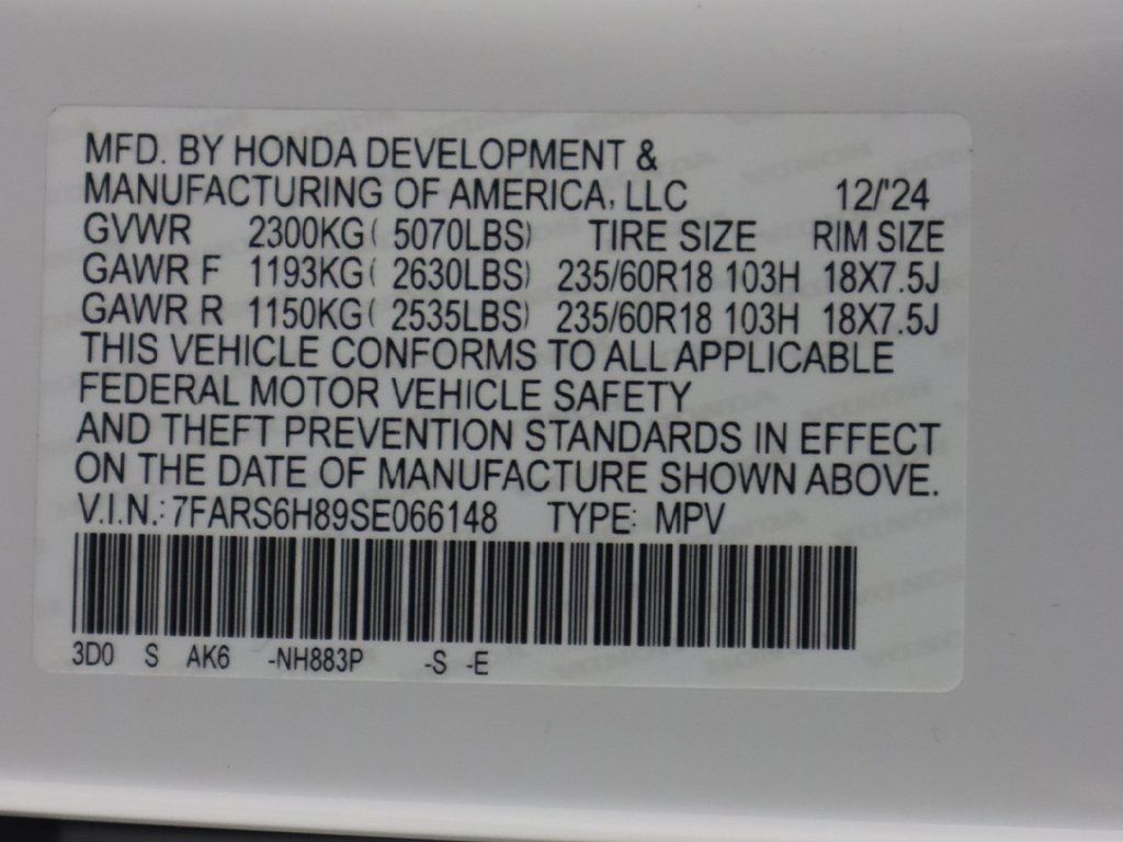 2025 Honda CR-V Hybrid Sport-L AWD - 22725249 - 54