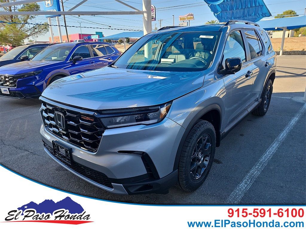 2025 New Honda Pilot TrailSport AWD at El Paso Honda, TX, IID 22640804