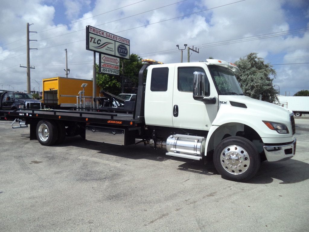 2025 International MV607 22' JERRDAN ROLLBACK TOW TRUCK.22SRR6TWLP..300HP - 22598024 - 1