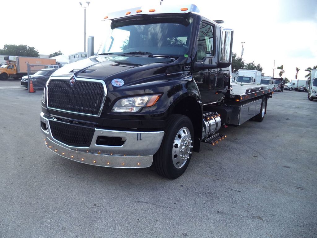 2025 International MV607 22' JERRDAN ROLLBACK TOW TRUCK.22SRRD6TWLP..SHARK.300HP - 22088529 - 2