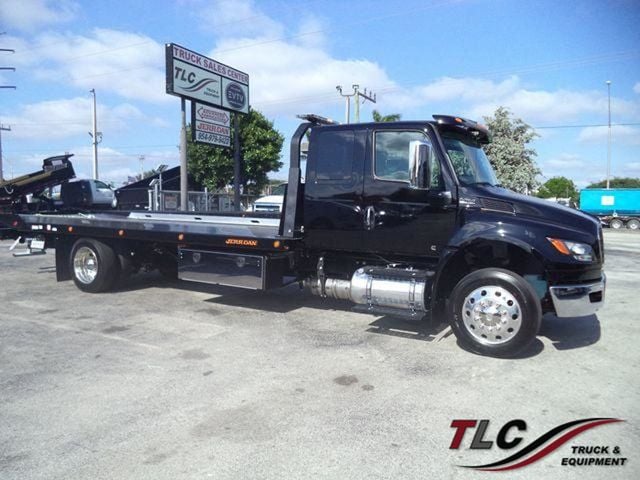 2025 International MV607 22' JERRDAN ROLLBACK TOW TRUCK.22SRRD6TWLP..SHARK.300HP - 22434668 - 0