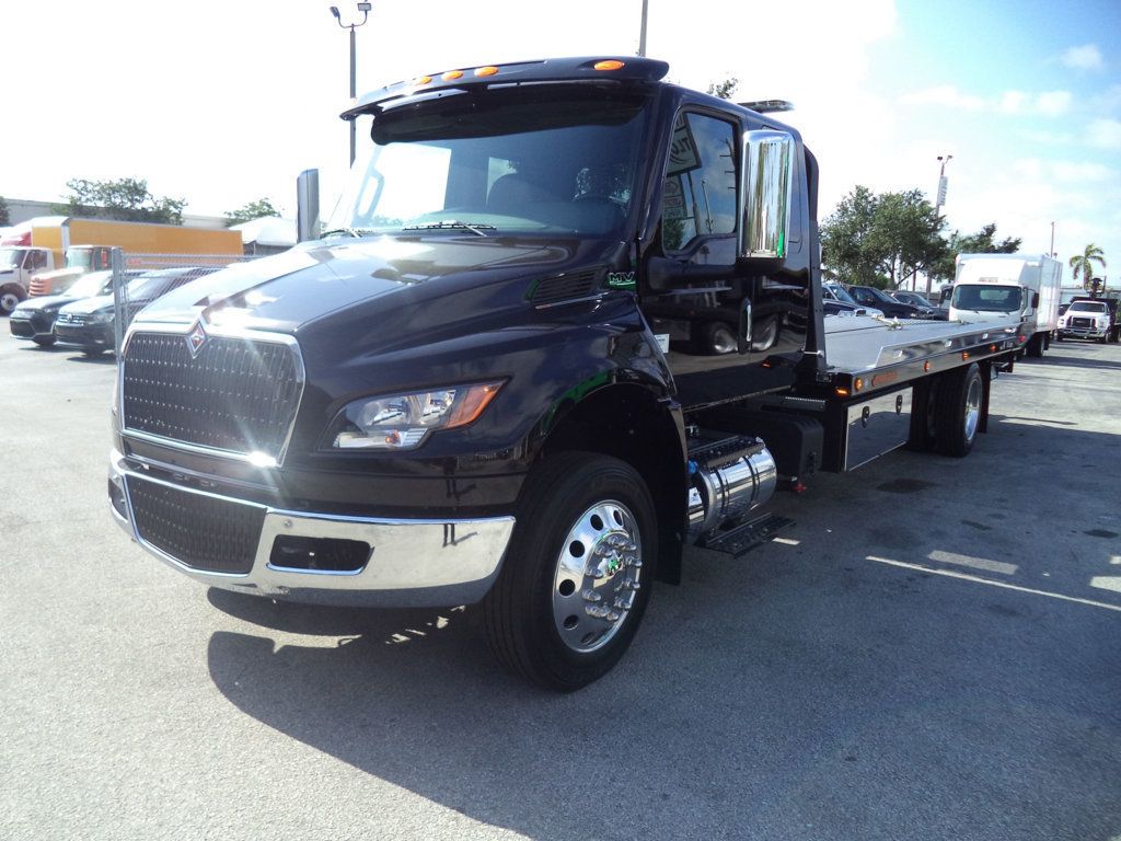 2025 International MV607 22' JERRDAN ROLLBACK TOW TRUCK.22SRRD6TWLP..SHARK.300HP - 22434668 - 10