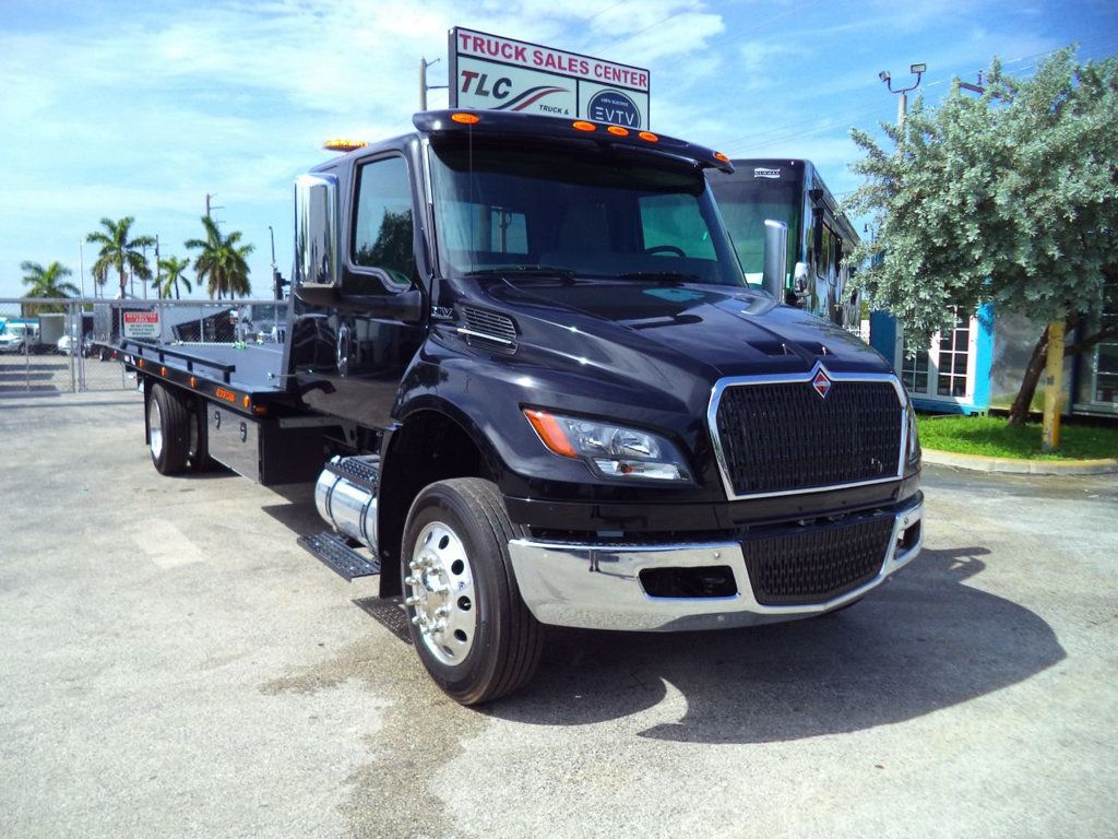 2025 International MV607 Extended Cab 22' Jerrdan Rollback Tow Truck 22srrd6twlp 300hp - 22071419 - 1