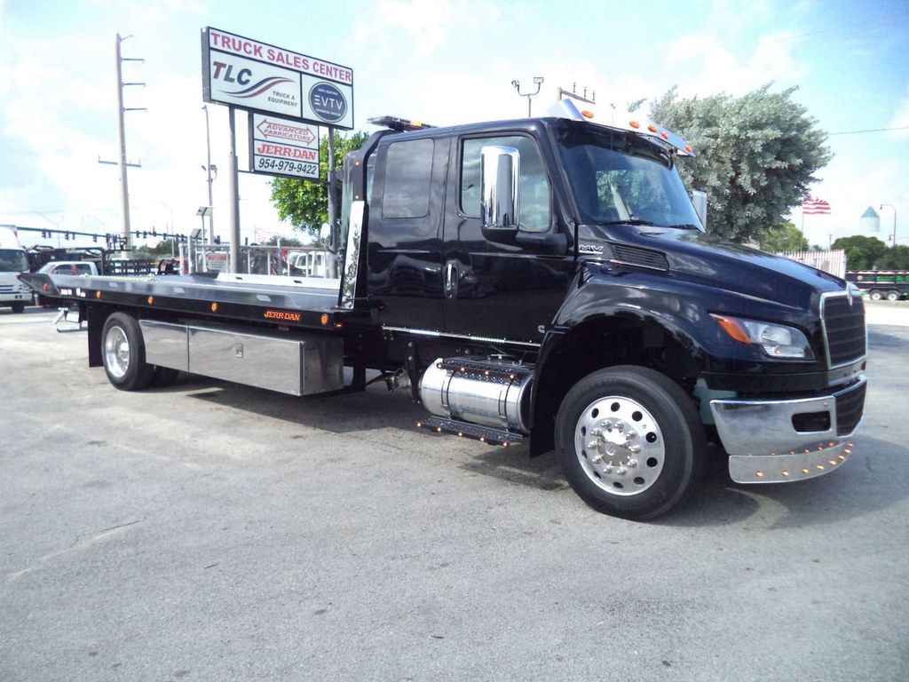 2025 International MV607 Extended Cab 22' Jerrdan Rollback Tow Truck 22srrd6twlp Shark 300hp - 22088529 - 1