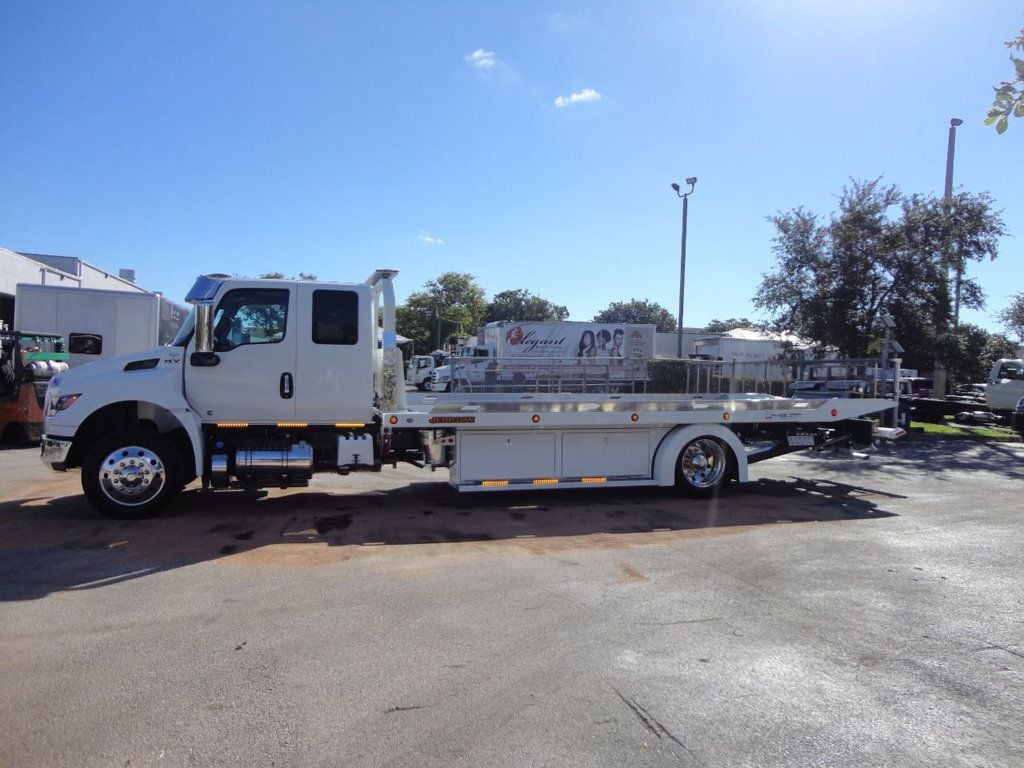 2025 International MV607 Extended Cab w/ 22ft Jerr-Dan Custom StepSide Classic Car Carrier - 21668675 - 36