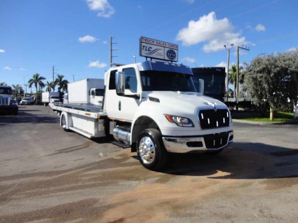 2025 International MV607 Extended Cab w/ 22ft Jerr-Dan Custom StepSide Classic Car Carrier - 21668675 - 52
