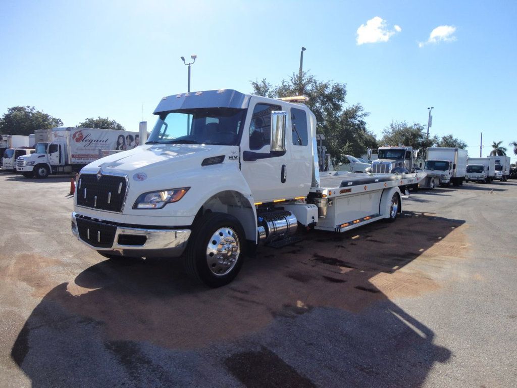 2025 International MV607 Extended Cab w/ 22ft Jerr-Dan Custom StepSide Classic Car Carrier - 21668675 - 54