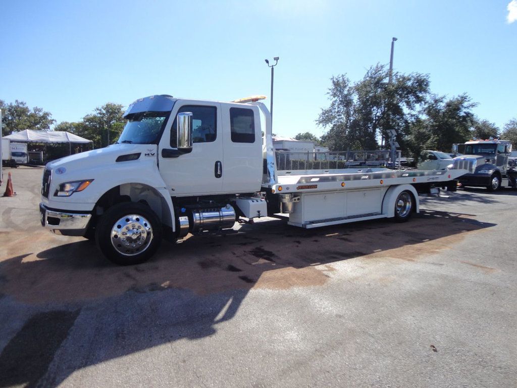 2025 International MV607 Extended Cab w/ 22ft Jerr-Dan Custom StepSide Classic Car Carrier - 21668675 - 55