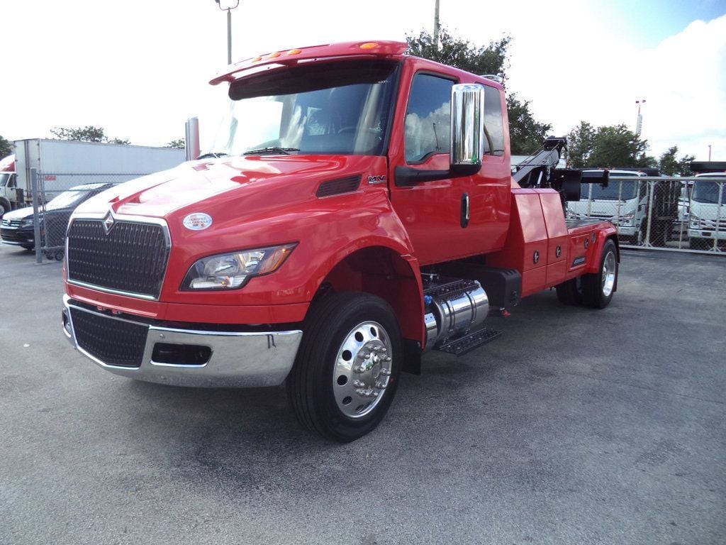 2025 International MV607 Extended Cab w/ JerrDan MPL60 Wrecker 12 Ton Recovery Boom Underlift - 22433300 - 1