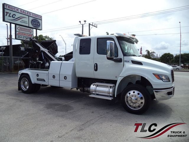 2025 International MV607 Extended Cab w/ JerrDan MPL60 Wrecker 12 Ton Recovery Boom Underlift - 22875839 - 0