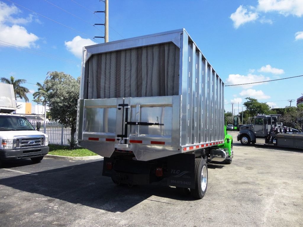 2025 International MV607 Extended Cab w/ New 16ft Aluminum Chipper Truck Landscape Dump Body - 21423510 - 9