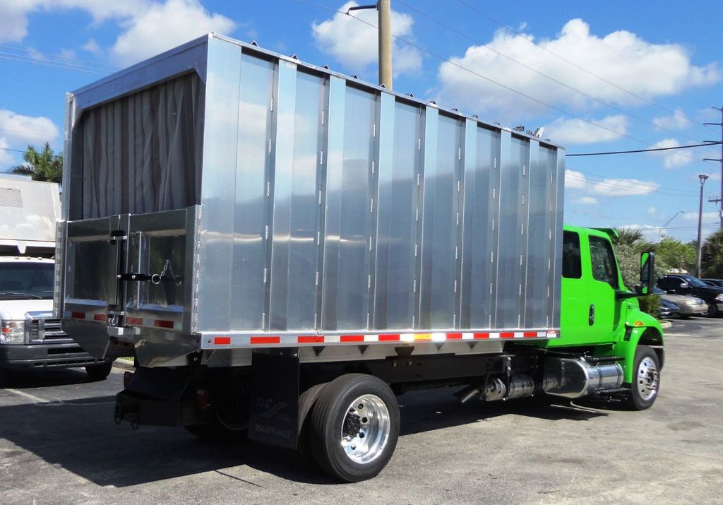 2025 International MV607 Extended Cab w/ New 16ft Aluminum Chipper Truck Landscape Dump Body - 21423510 - 8