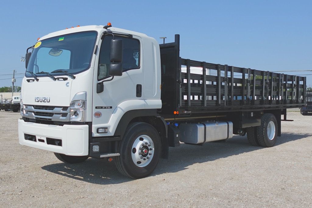 2025 Isuzu FTR (26ft Stake Bed Truck w/ ICC Bumper) - 22562529 - 2