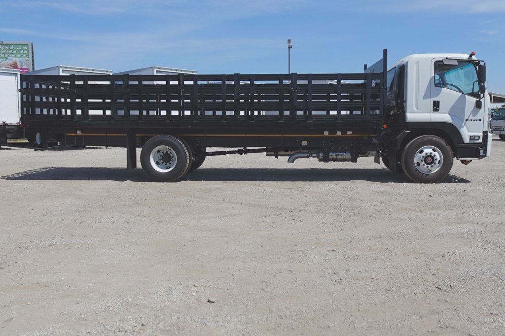 2025 Isuzu FTR (26ft Stake Bed Truck w/ ICC Bumper) - 22574342 - 6