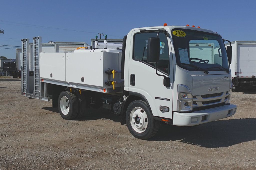 2025 Isuzu NPR HD (12ft Spray Truck w/ Ramps) - 22657444 - 0