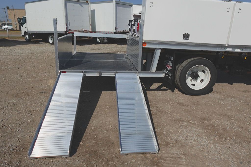 2025 Isuzu NPR HD (12ft Spray Truck w/ Ramps) - 22657444 - 17