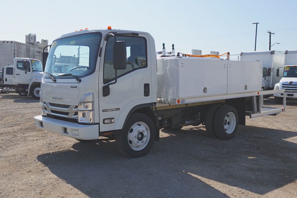 2025 Isuzu NPR HD (12ft Spray Truck w/ Ramps) - 22657444 - 2