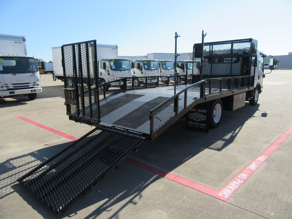 2025 Isuzu NPR HD 19ft Landscape w/ Ramps - 22596536 - 0