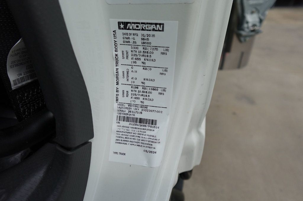 2025 Isuzu NRR (16ft Reefer Truck w/ Lift Gate) - 22834025 - 73