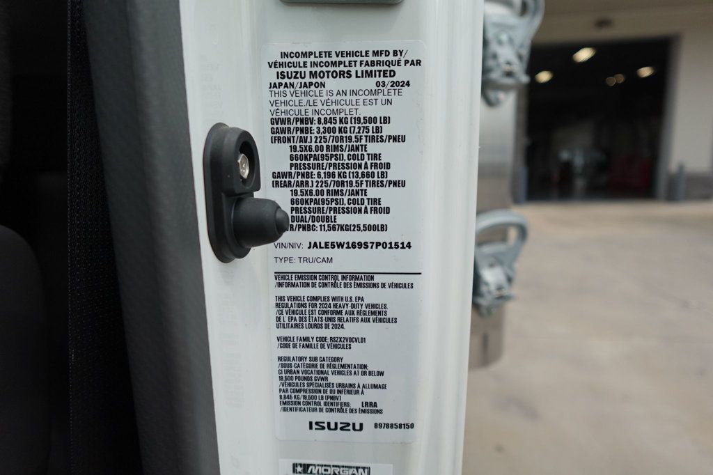 2025 Isuzu NRR (16ft Reefer Truck w/ Lift Gate) - 22834025 - 74