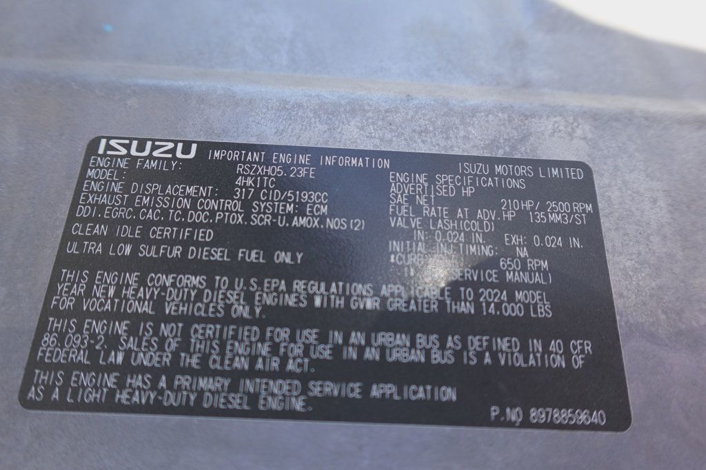 2025 Isuzu NRR (20ft Box w/ Lift Gate) - 22596726 - 43