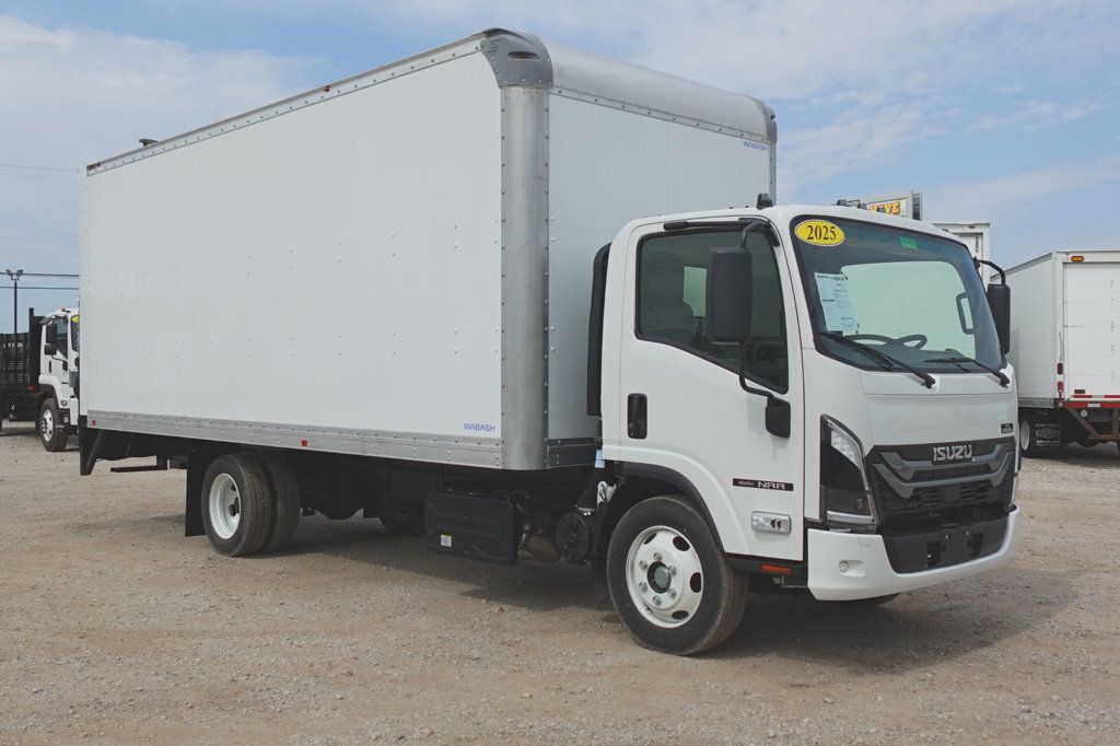 2025 Isuzu NRR (20ft Box w/ Rail Lift) - 22506552 - 0