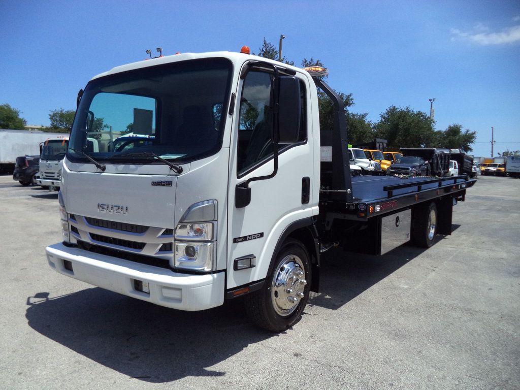 2025 Isuzu NRR w/ 22' JerrDan Car Carrier 6 Ton Extra Low Pro Rollback - 23024718 - 1