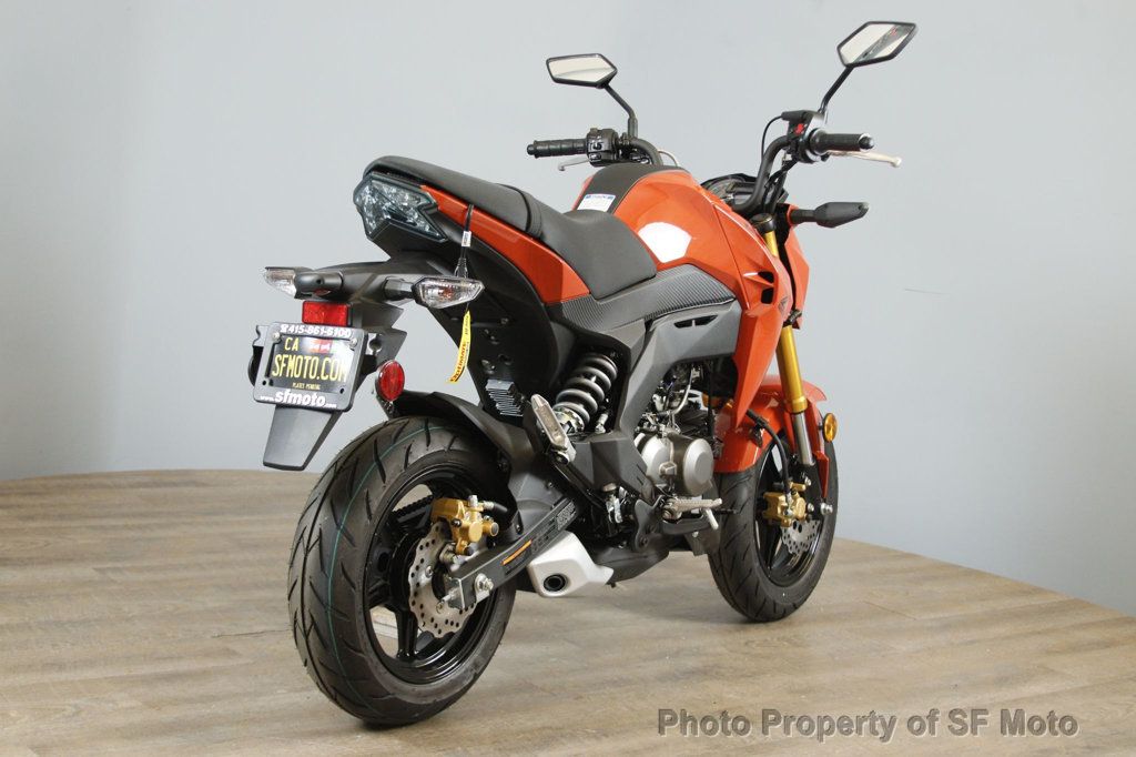 2025 New Kawasaki Z125 PRO Est. 135.5 MPG! at SF Moto