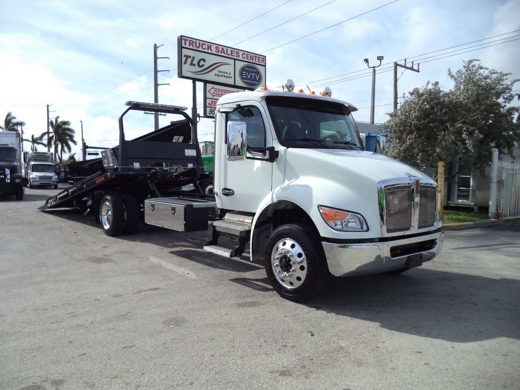 2025 Kenworth T280 22FT JERRDAN ROLLBACK TOW TRUCK..22SRR6T-W-LP - 22302453 - 34