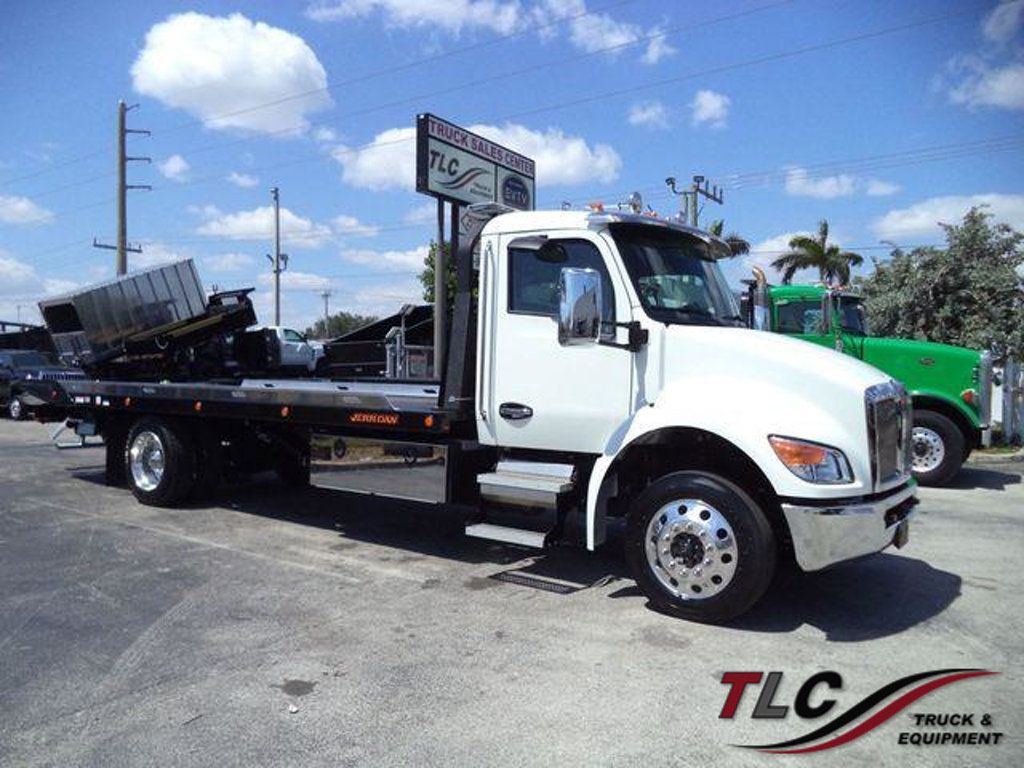 2025 Kenworth T280 22' JERRDAN ROLLBACK TOW TRUCK.22SRRD6TWLP..SHARK.300HP - 22420631 - 0