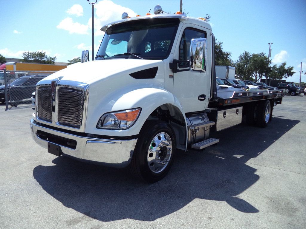 2025 Kenworth T280 22' JERRDAN ROLLBACK TOW TRUCK.22SRRD6TWLP..SHARK.300HP - 22420631 - 2