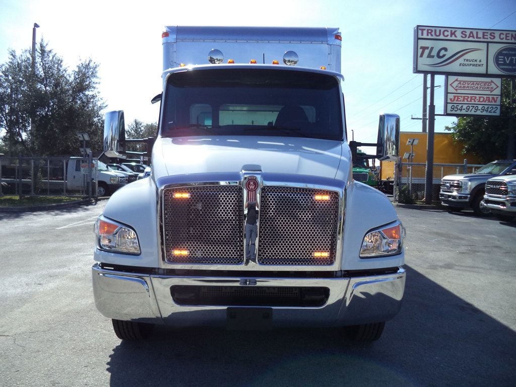 2025 Kenworth T280 TowBox 22FT ENCLOSED *CLEAR SIDED* ROLLBACK TOW TRUCK, - 22684985 - 3