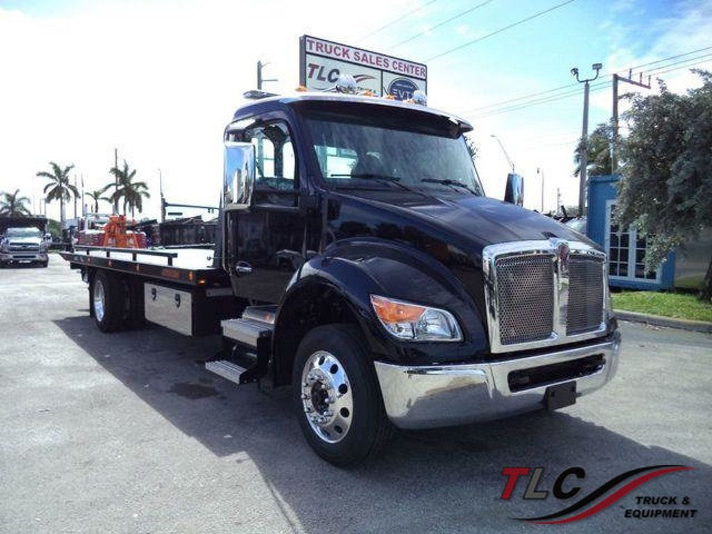 2025 Kenworth T280 w/ 22ft Jerr-Dan 6 Ton XLP Low Pro Car Carrier Rollback - 22232920 - 42