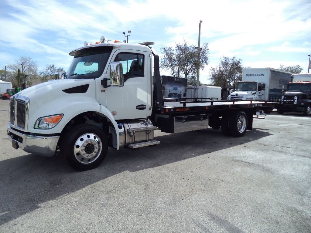 2025 Kenworth T280 w/ 22ft Jerr-Dan 6 Ton XLP Low Pro Car Carrier Rollback - 22302453 - 2