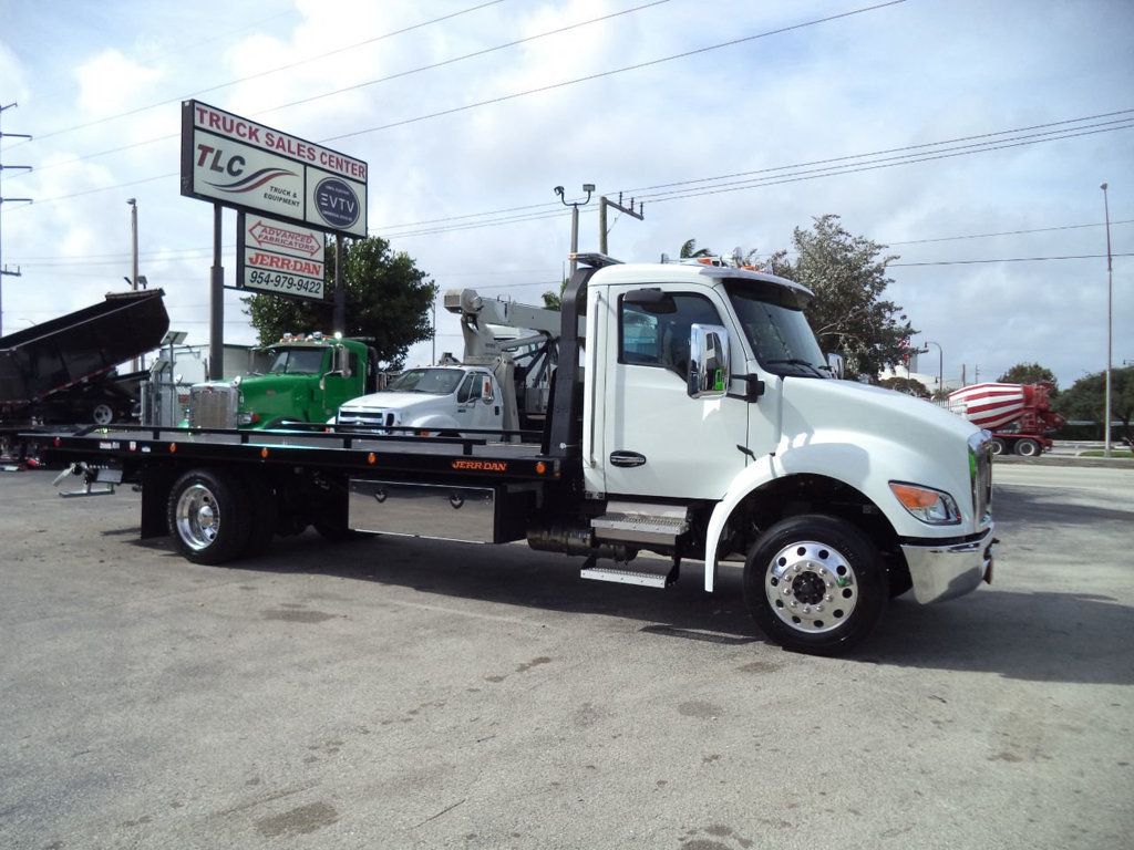 2025 Kenworth T280 w/ 22ft Jerr-Dan 6 Ton XLP Low Pro Car Carrier Rollback - 22302453 - 5
