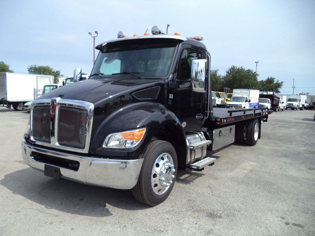 2025 Kenworth T280 w/ 22ft Jerr-Dan 6 Ton XLP Low Pro Car Carrier Rollback - 23025876 - 1
