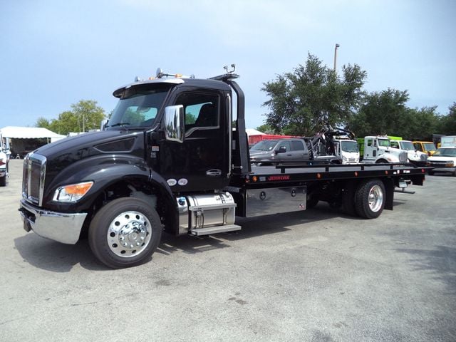 2025 Kenworth T280 w/ 22ft Jerr-Dan 6 Ton XLP Low Pro Car Carrier Rollback - 23025876 - 2