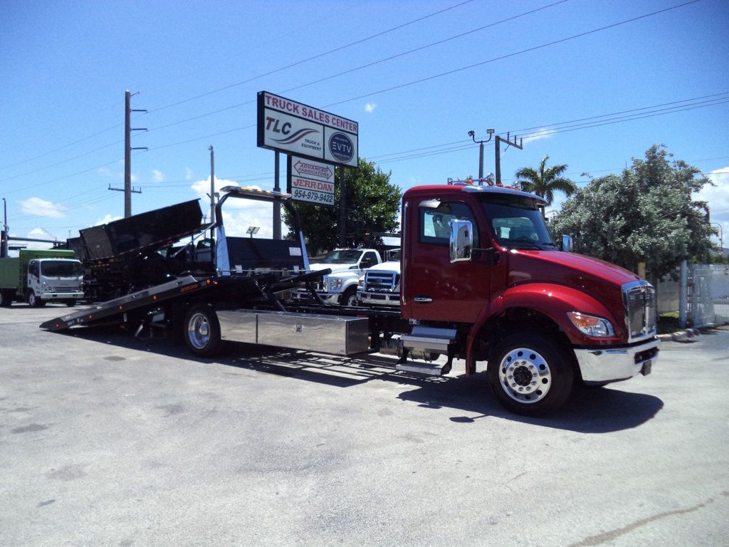 2025 Kenworth T280 w/ 22ft JerrDan Car Carrier 6 Ton XLP Low Pro Rollback - 22460267 - 39