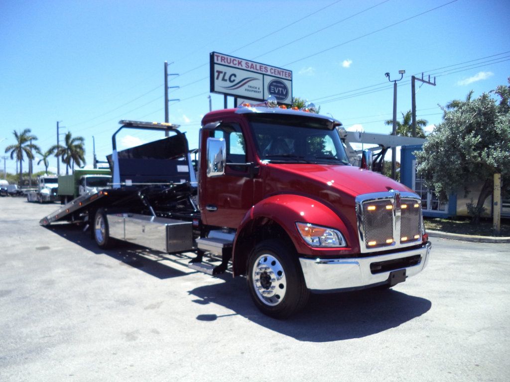 2025 Kenworth T280 w/ 22ft JerrDan Car Carrier 6 Ton XLP Low Pro Rollback - 22460267 - 40