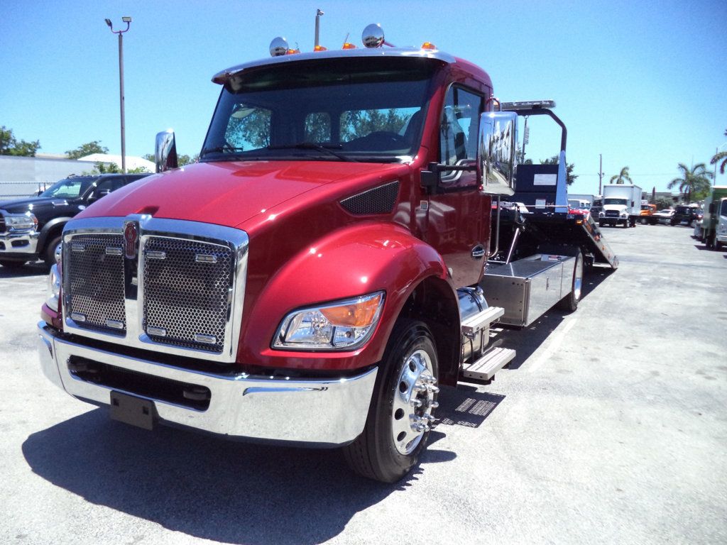 2025 Kenworth T280 w/ 22ft JerrDan Car Carrier 6 Ton XLP Low Pro Rollback - 22460267 - 42