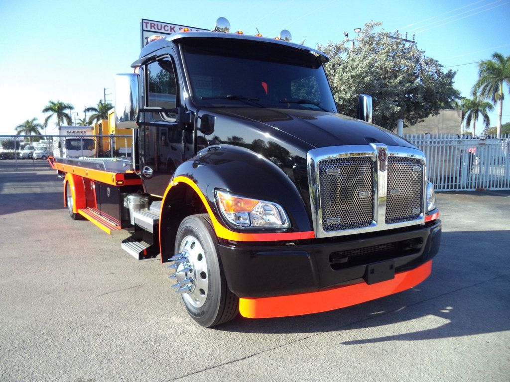 2025 Kenworth T280 w/ 22ft Jerr-Dan Custom StepSide Classic Car Carrier - 22797674 - 4