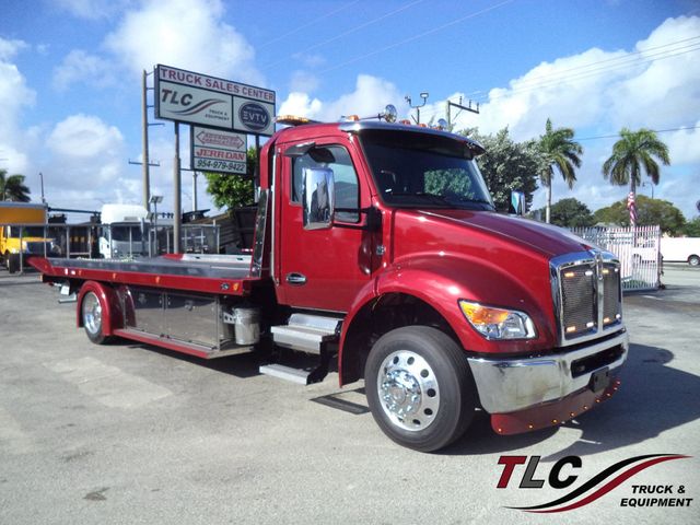 2025 Kenworth T280 w/ 22ft Jerr-Dan Custom StepSide Classic Car Carrier - 23009152 - 0