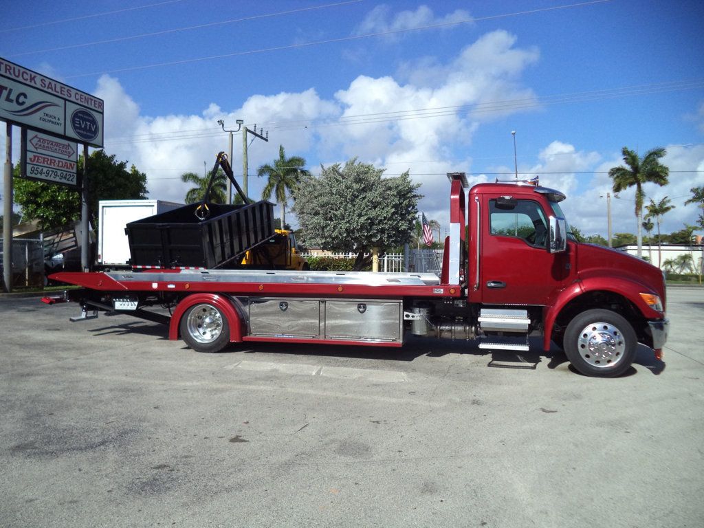 2025 Kenworth T280 w/ 22ft Jerr-Dan Custom StepSide Classic Car Carrier - 23009152 - 8