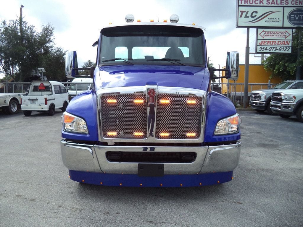 2025 Kenworth T280 w/ 22ft JerrDan Custom StepSide Classic Low Pro Carrier - 22652293 - 2
