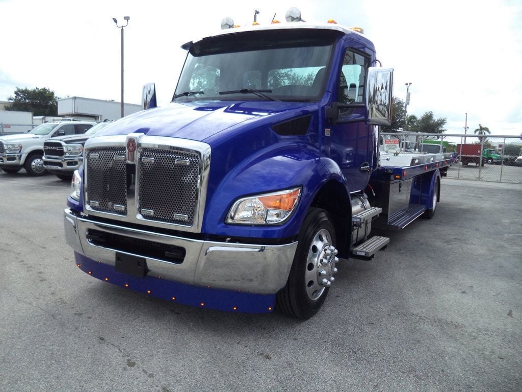 2025 Kenworth T280 w/ 22ft JerrDan Custom StepSide Classic Low Pro Carrier - 22652293 - 3